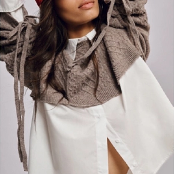 ASTR the Label Twofer Cable  Sweater - Picture 2 of 7